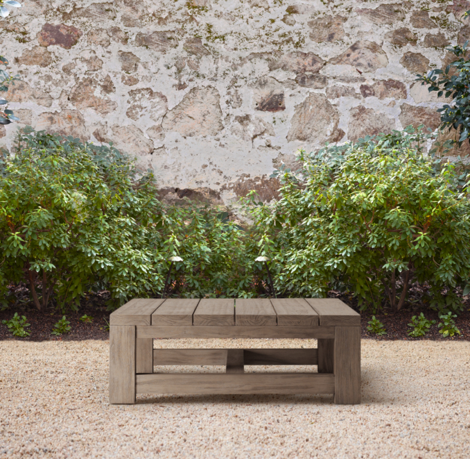 55" French Beam Coffee Table