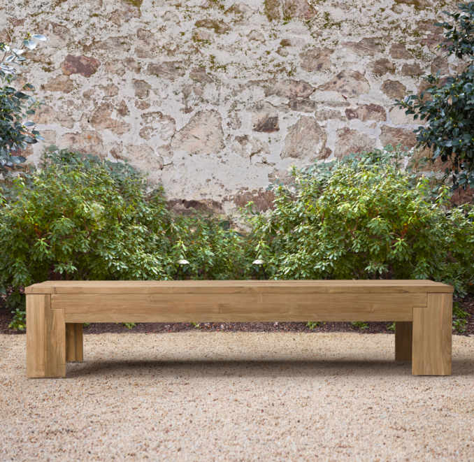 75" Reclaimed Teak Coffee Table