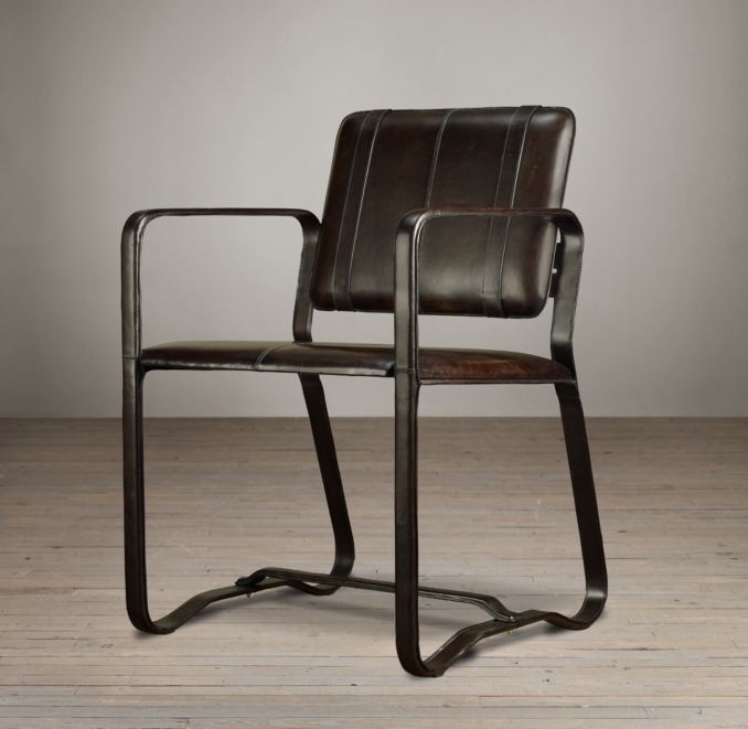 Buckle Chair Chocolate Brown