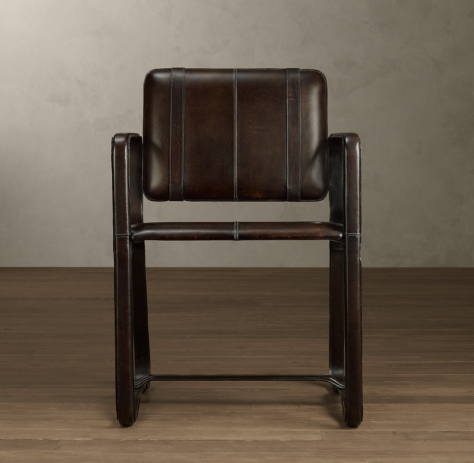 Buckle Chair Chocolate Brown