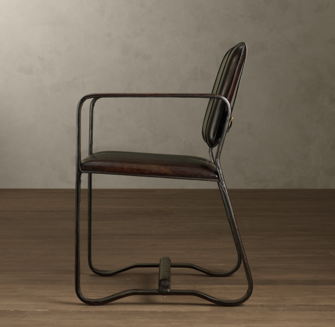 Buckle Chair Chocolate Brown
