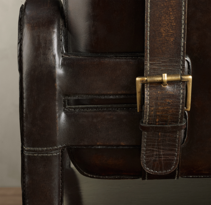 Buckle Chair Chocolate Brown