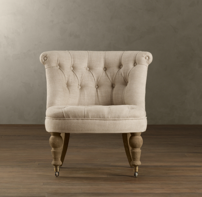 Sophie Tufted Slipper Chair