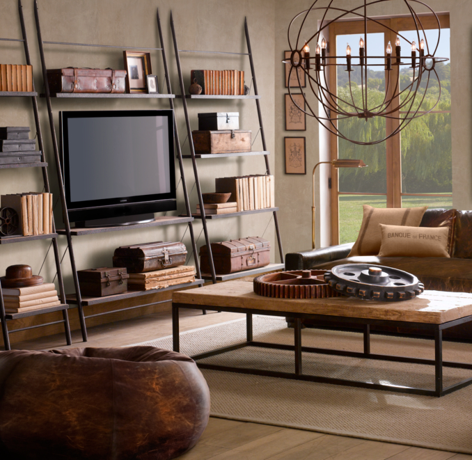 Grand Leather Bean Bag Chair