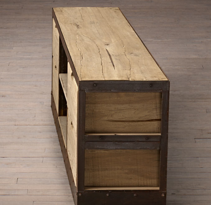 1950s Dutch Shipyard Media Console