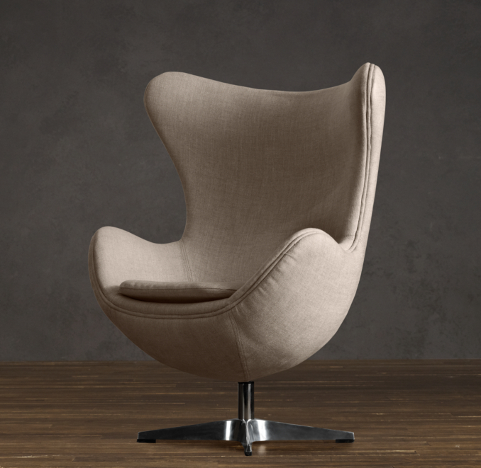 1950s Upholstered Copenhagen Chair