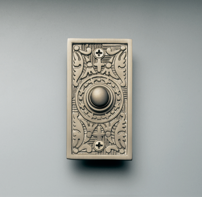 Rectangle Embossed Doorbell