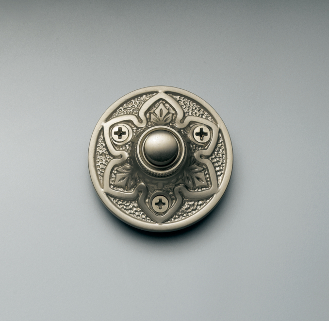 Round Embossed Doorbell