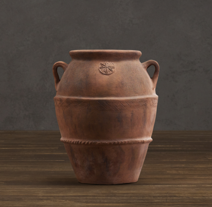 Medallion Olive Jar