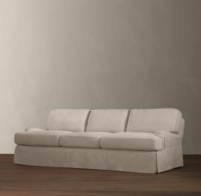 English Roll Arm Slipcovered Sleeper Sofas