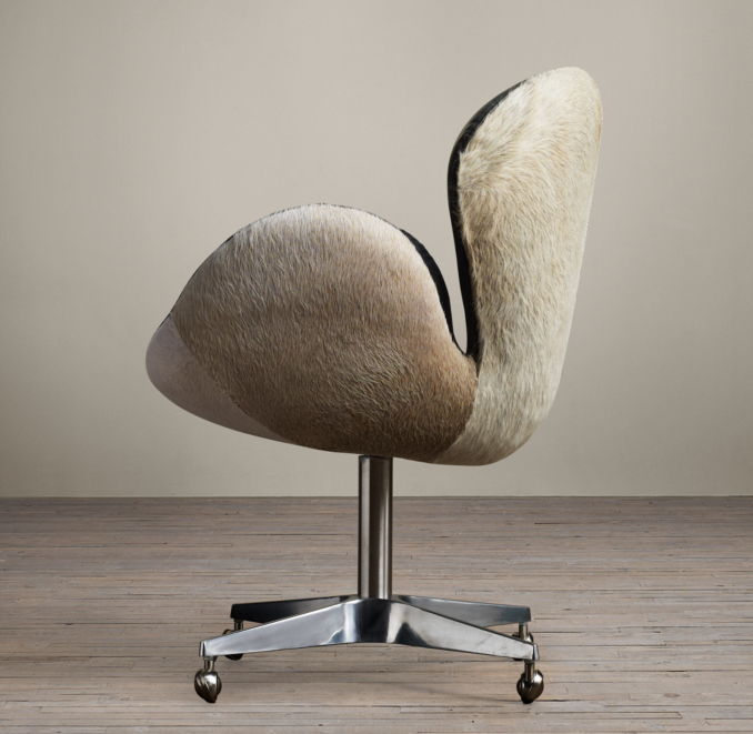 Devon Hair-on-Hide Back Chair