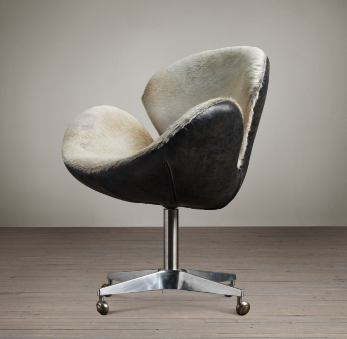 Devon Hair-on-Hide Front Chair