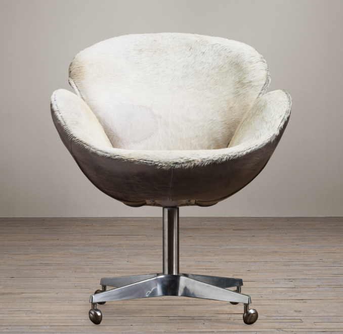 Devon Hair-on-Hide Front Chair