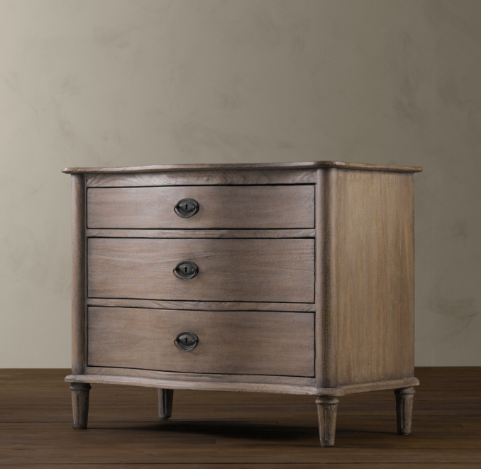 Empire Rosette Closed Nightstand