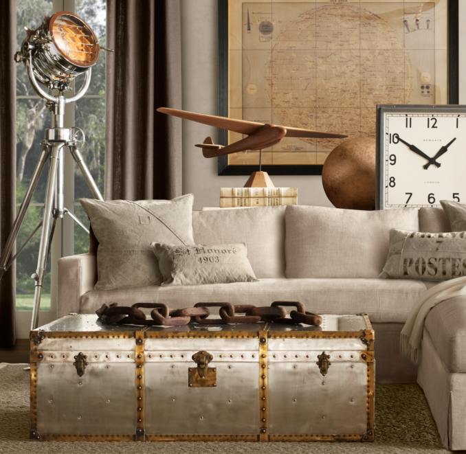 Aviator Coffee Table Large