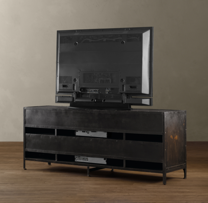 Industrial Tool Chest Media Console