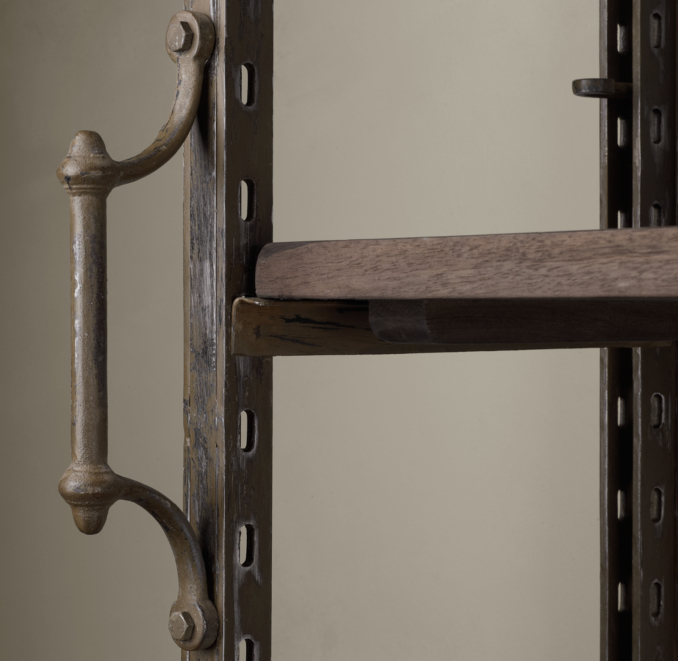 42" French Library Shelving
