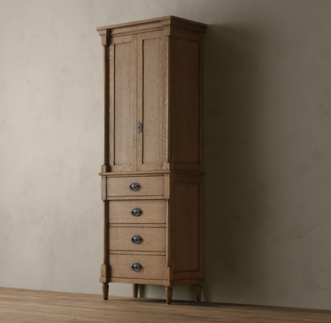 Directoire Medium Bath Cabinet