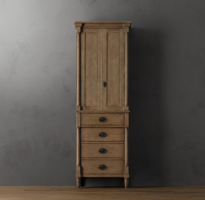 Directoire Medium Bath Cabinet