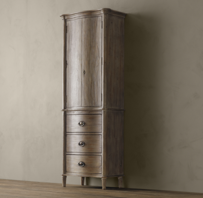 Empire Rosette Medium Bath Cabinet