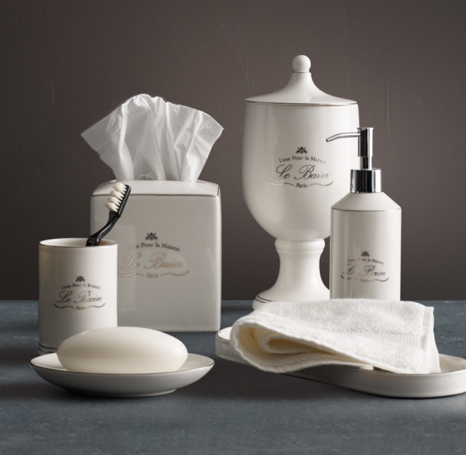 Le Bain French Porcelain Accessories