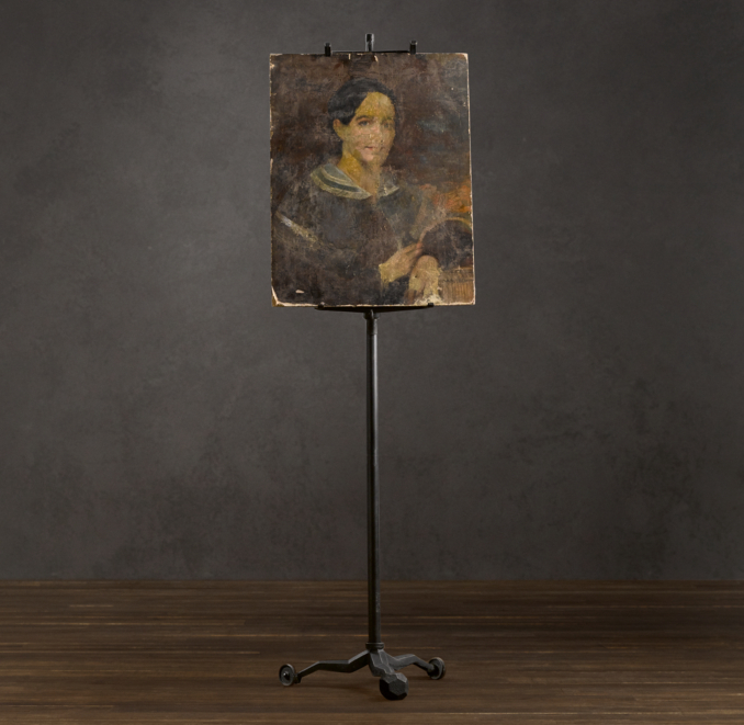 Circa 1900 L'Ecole Artist's Easel