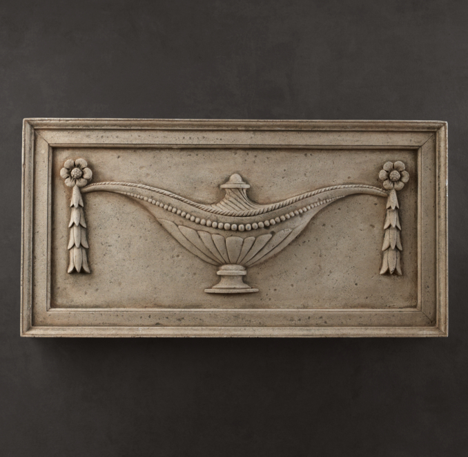 Architectural Plaster Fragments - Urn