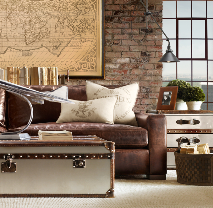 Artisan Leather Frame Chocolate