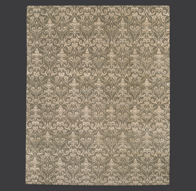 Porta Rug Swatch - Grey