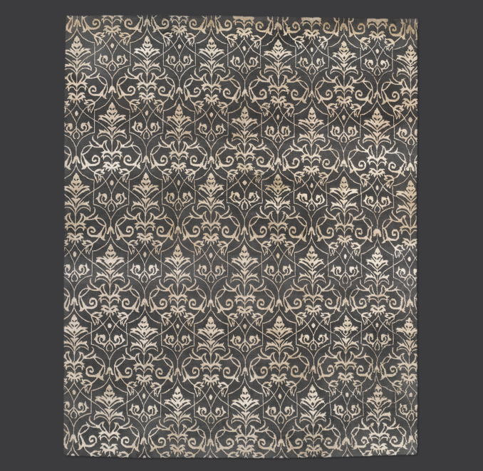 Porta Rug Swatch - Charcoal