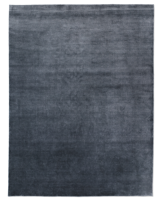 Heathered Wool Rug - Charcoal