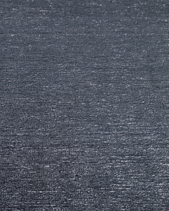 Heathered Wool Rug - Charcoal