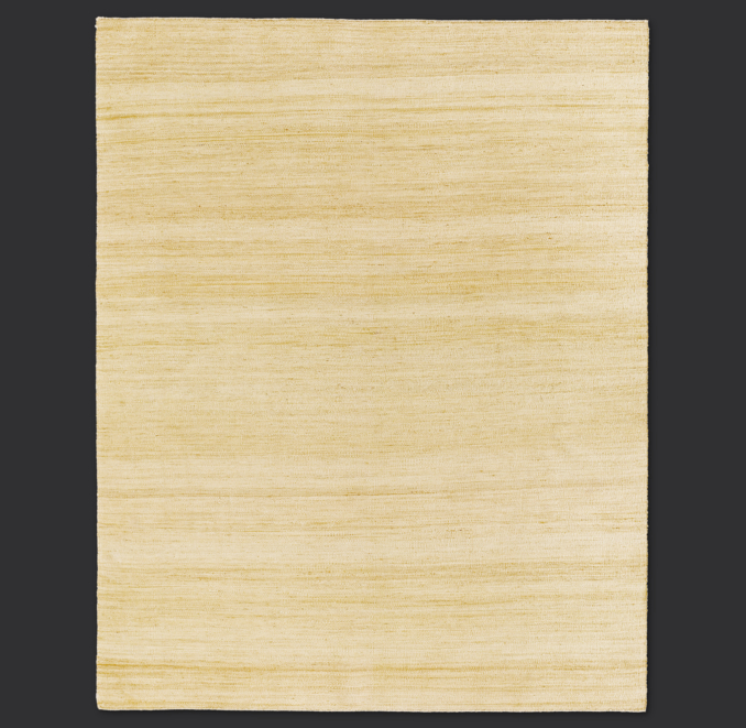 Flatweave Solid Rug Swatch Sand