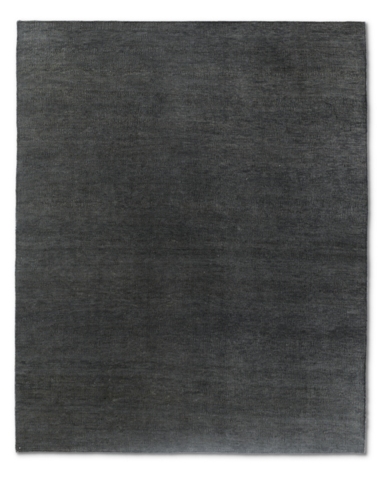 Flatweave Solid Rug Charcoal