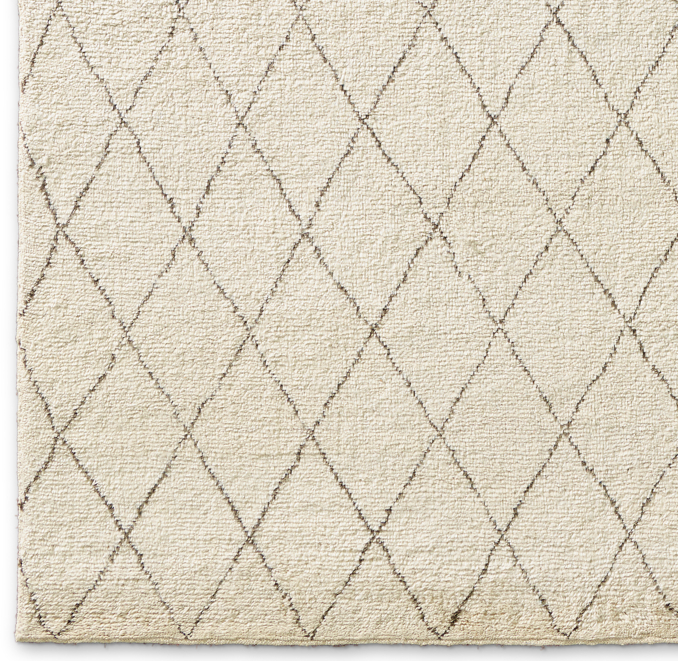 Dara Rug Swatch - Cream