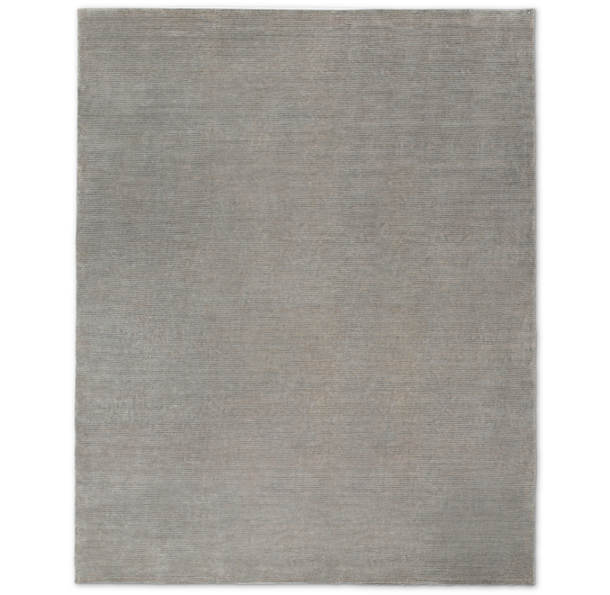 Textured Cord Rug Swatch - Grey