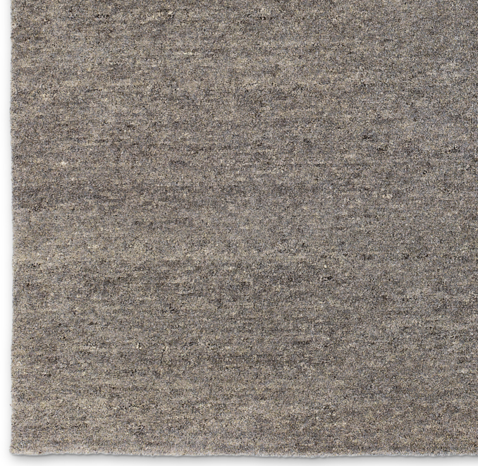 Pura Heathered Rug Swatch - Grey