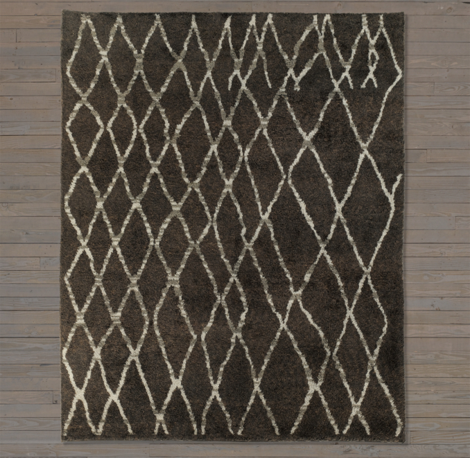 Talaa Rug Swatch - Grey