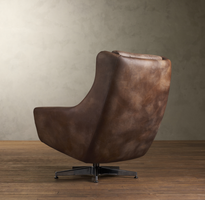 Motorcity Leather Swivel Chair