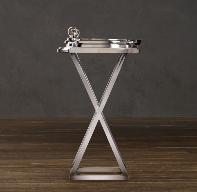 19th C. Porthole Table (Set of 2)