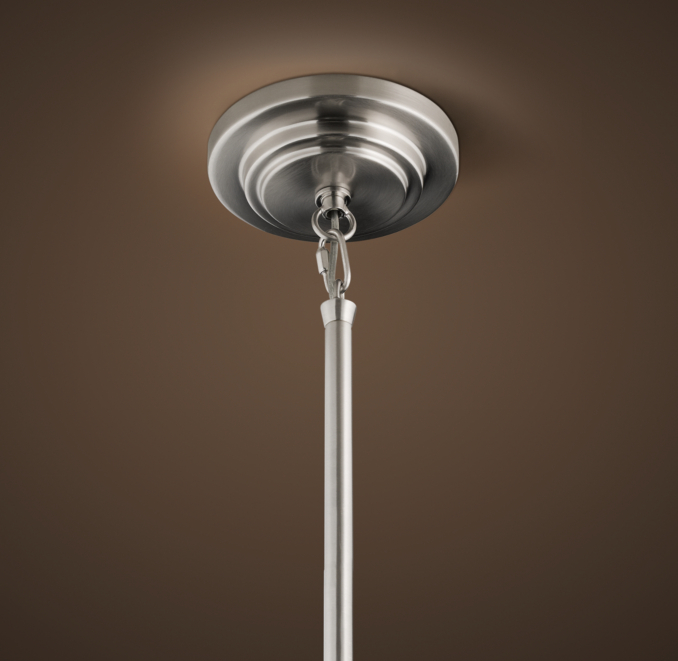 Two-Tier Round Shade Pendant