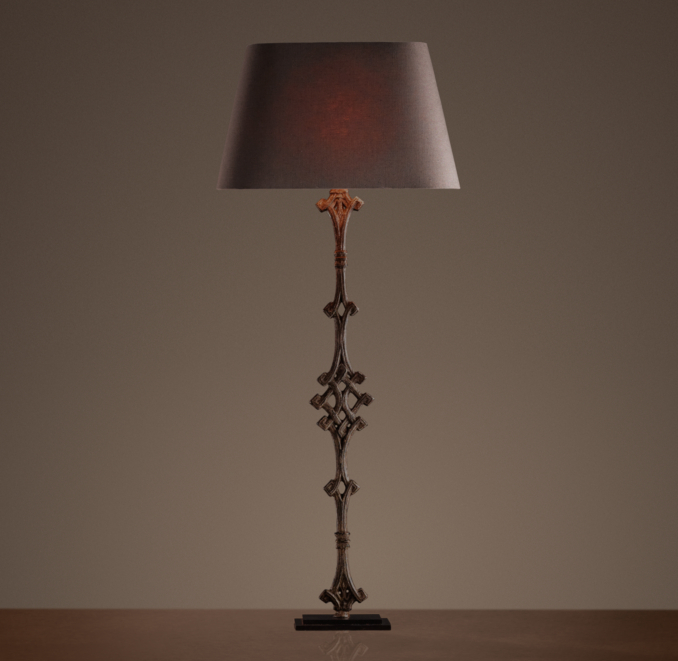 French Balcony Baluster Buffet Lamp