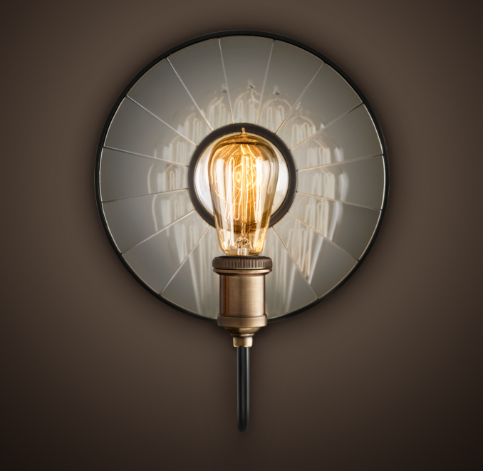 Circa 1910 Filament Sconce