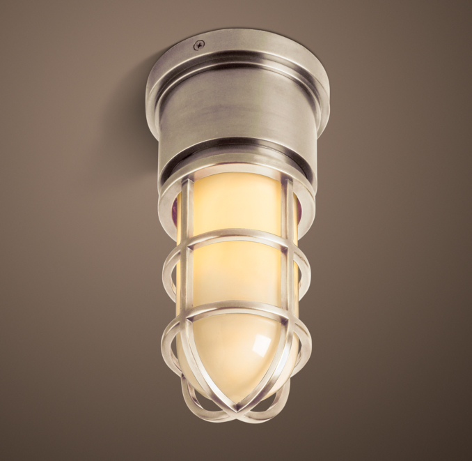 Maritime Caged Flushmount
