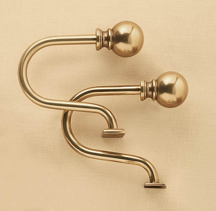 Ball Drapery Tiebacks