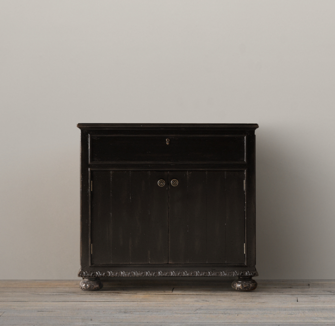 French Empire Single Vanity Sink Base