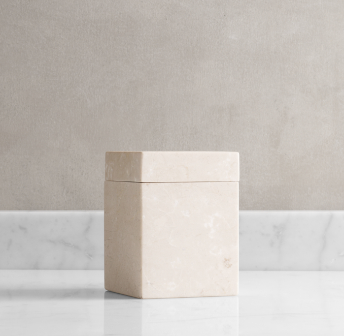 Crema Marble Canister