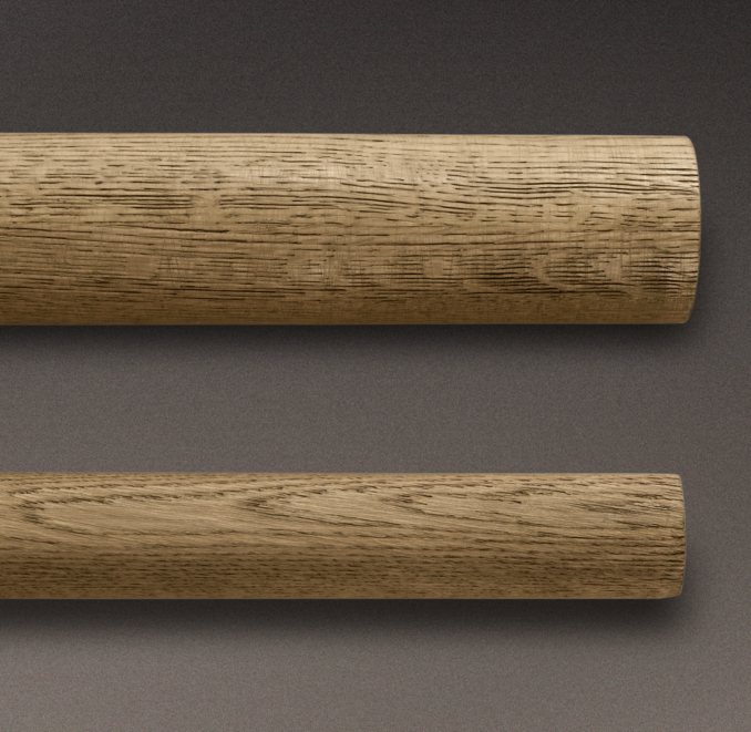 Estate Weathered Oak Rod Weathered Oak