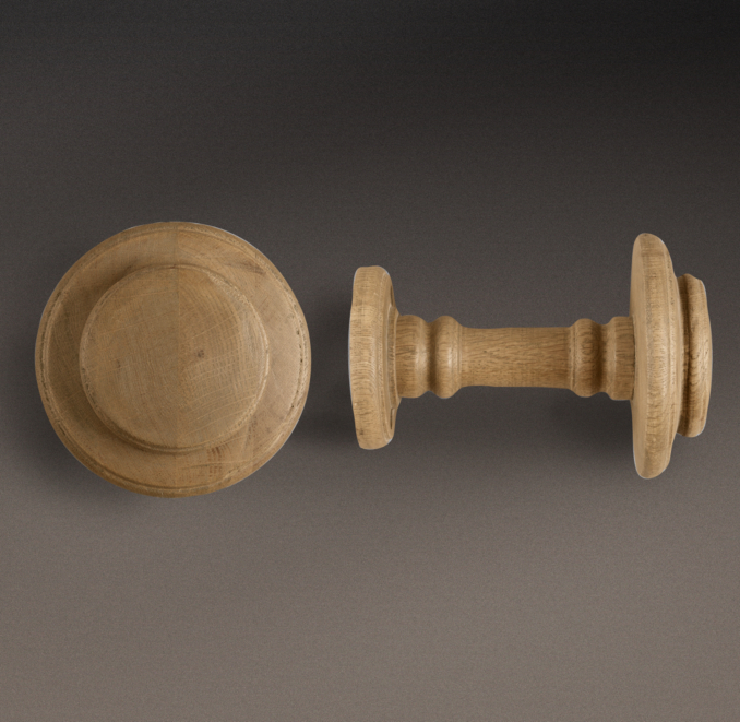 Estate Weathered Oak Post Tieback Weathered Oak