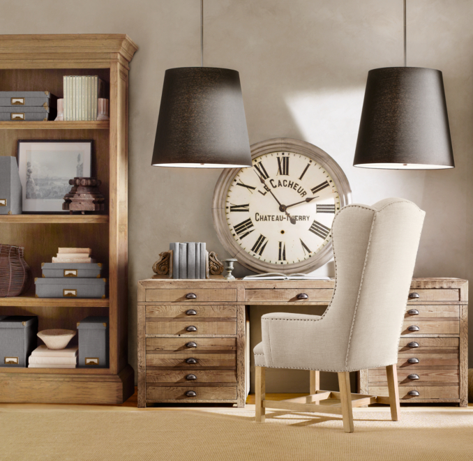 Linen Office Storage Accessories Fog